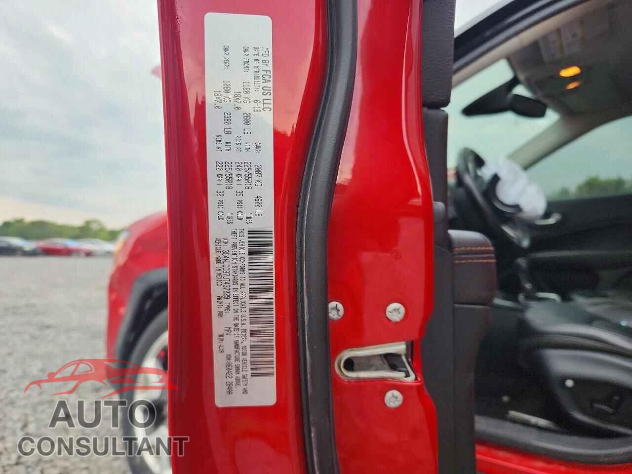 JEEP COMPASS 2018 - 3C4NJDCB7JT437229