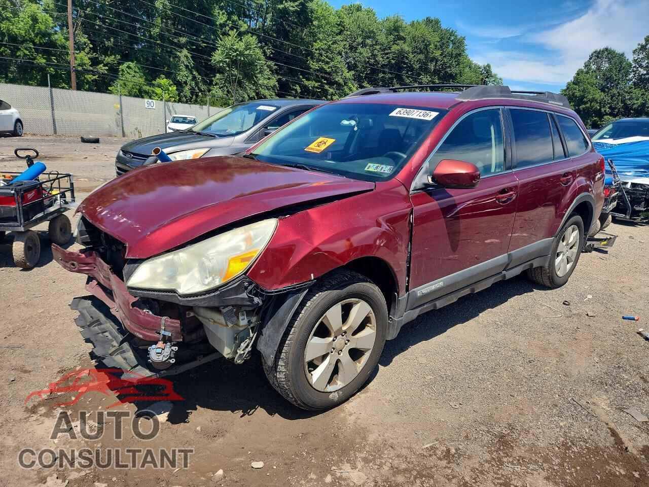 SUBARU OUTBACK 2012 - 4S4BRBCC7C3241729