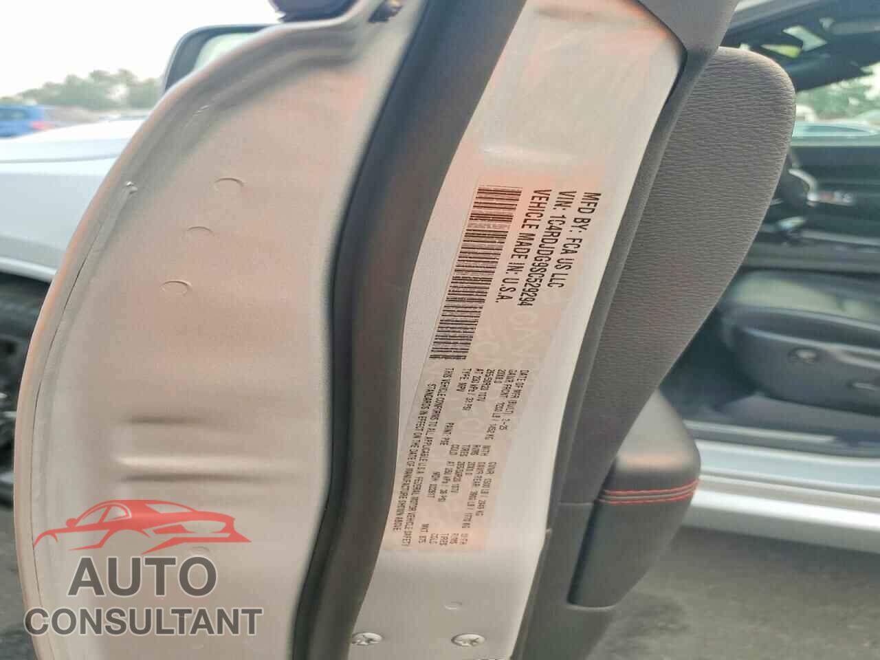 DODGE DURANGO 2025 - 1C4RDJDG9SC529294