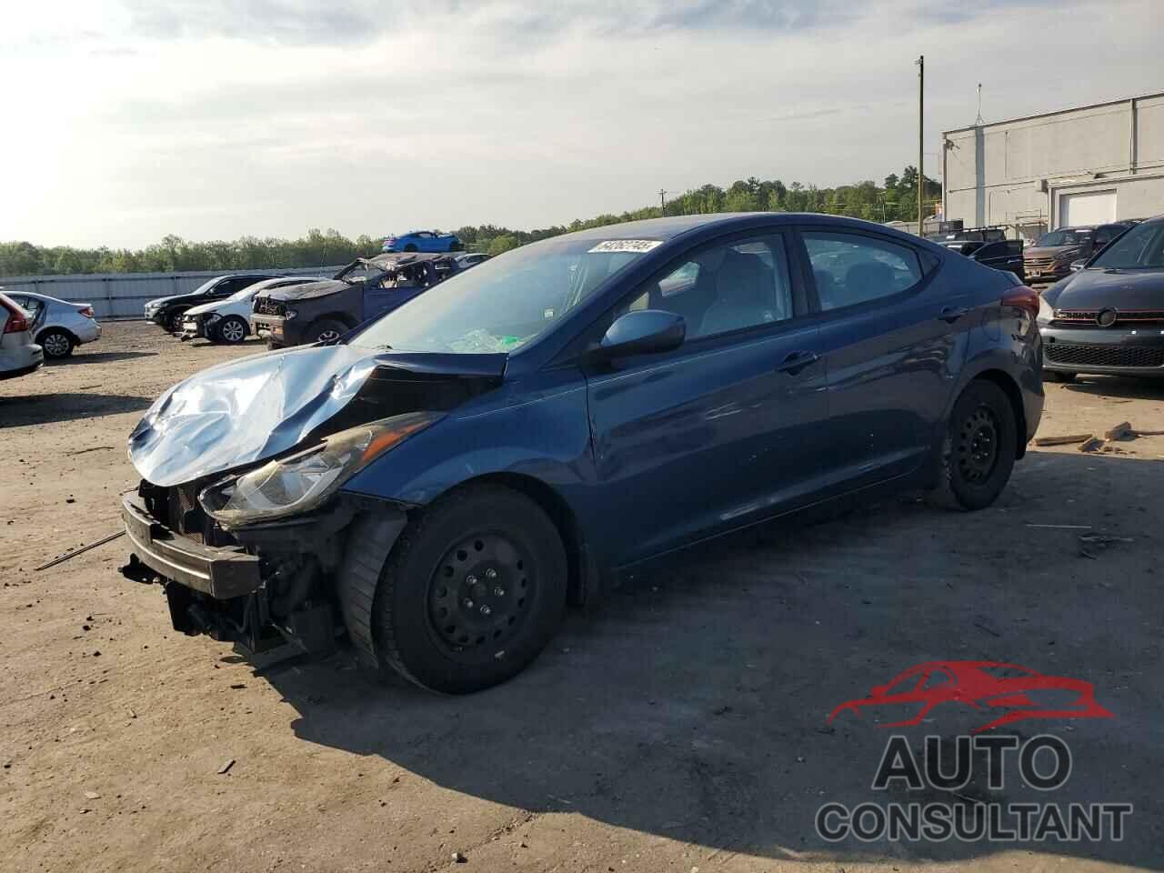 HYUNDAI ELANTRA 2016 - KMHDH4AE0GU489252