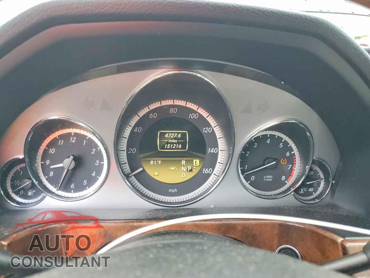 MERCEDES-BENZ E-CLASS 2012 - WDDHF5KB1CA521813