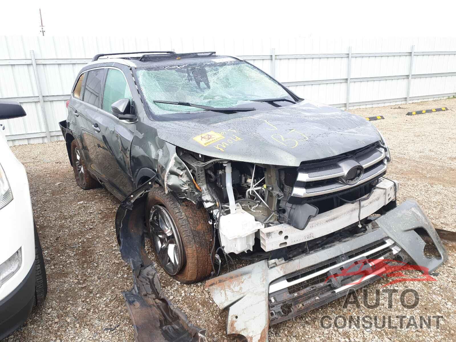 TOYOTA HIGHLANDER 2017 - 5TDDZRFH0HS390325