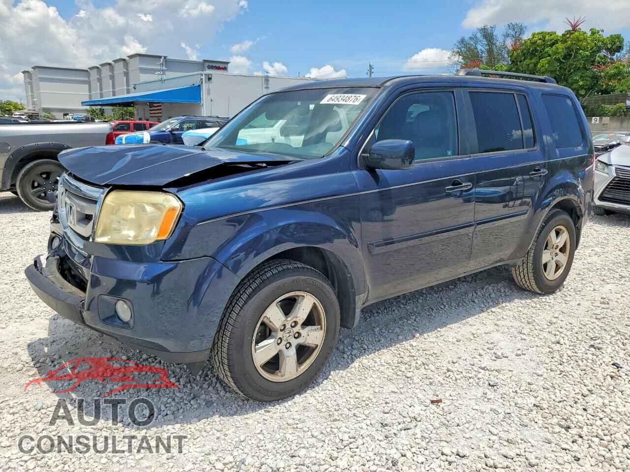 HONDA PILOT 2011 - 5FNYF3H60BB037355