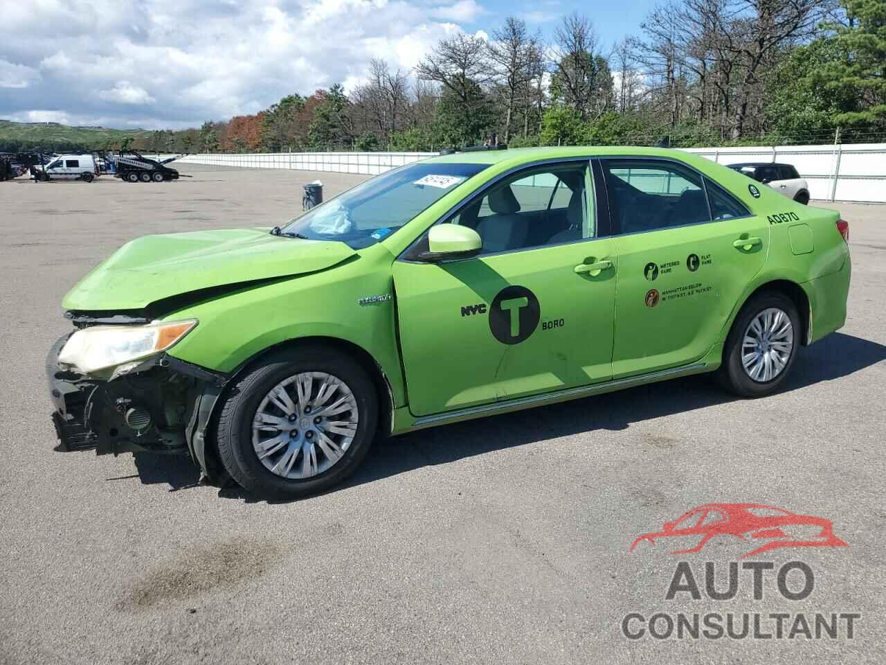 TOYOTA CAMRY 2014 - 4T1BD1FK0EU104253