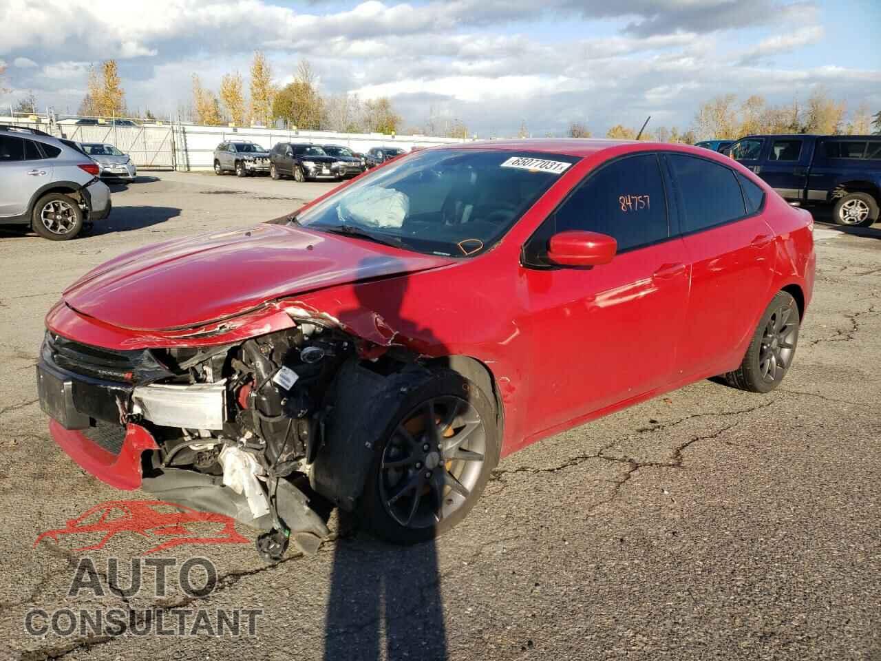 DODGE DART 2016 - 1C3CDFBBXGD578858