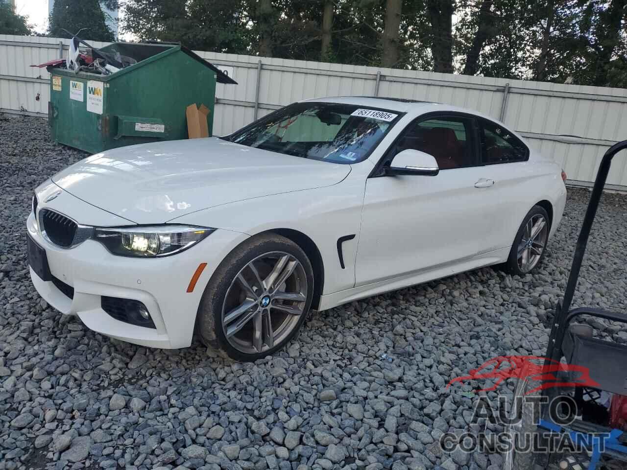 BMW 4 SERIES 2019 - WBA4W5C58KAE49993