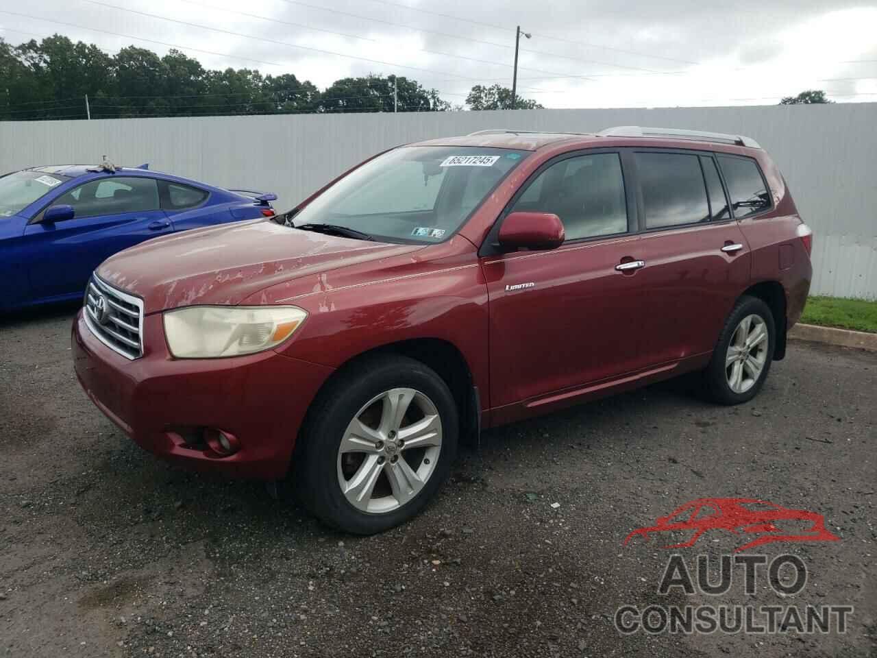 TOYOTA HIGHLANDER 2010 - JTEDK3EH0A2154429
