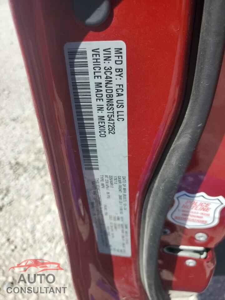 JEEP COMPASS 2025 - 3C4NJDBN8ST547252