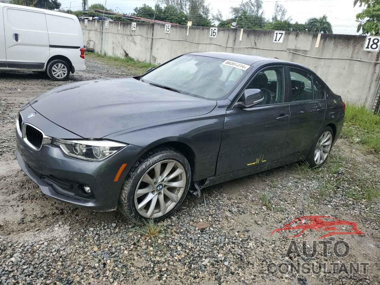 BMW 3 SERIES 2018 - WBA8A9C56JAH14576