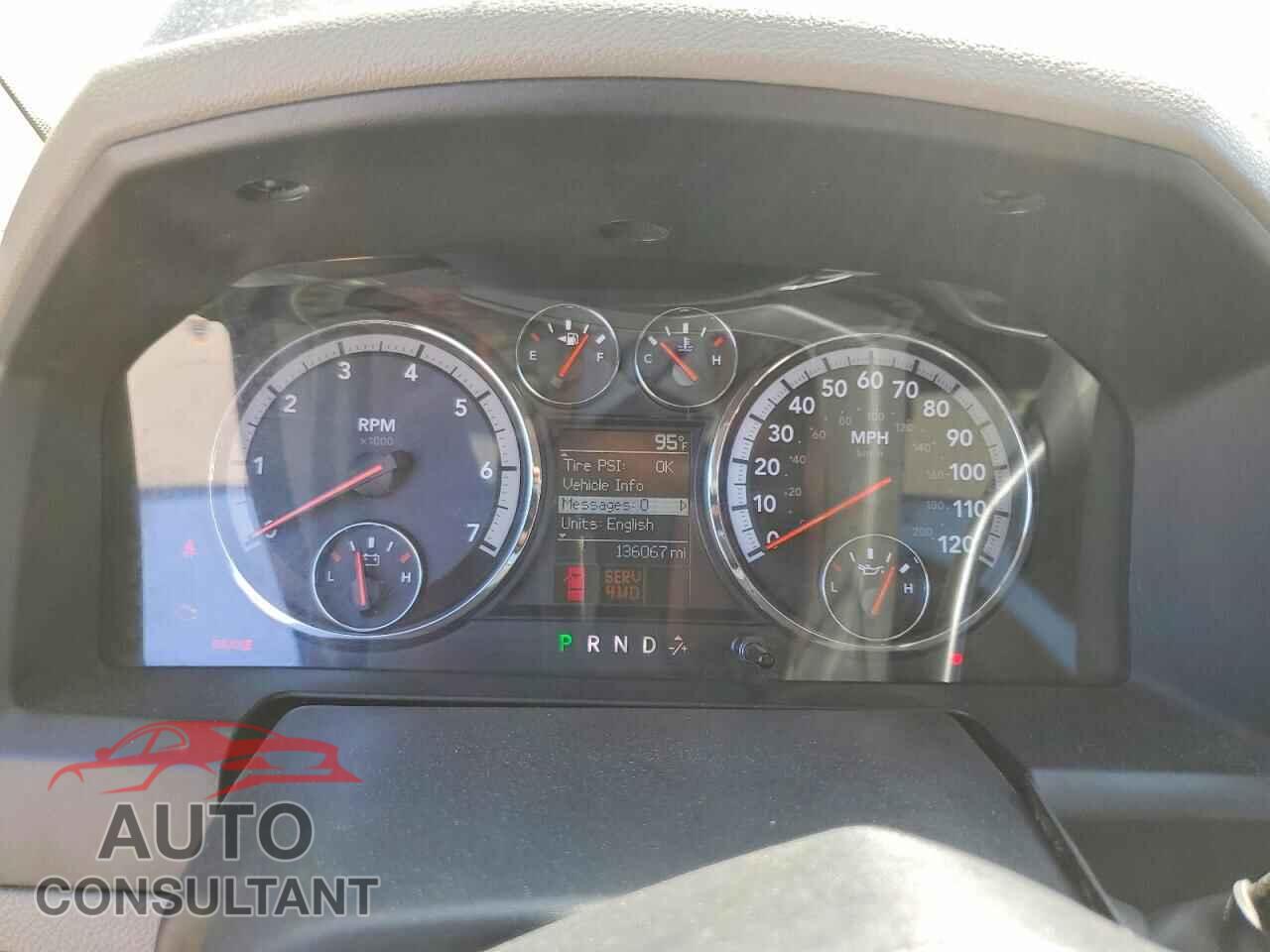 DODGE RAM 1500 2012 - 1C6RD7KT4CS240468