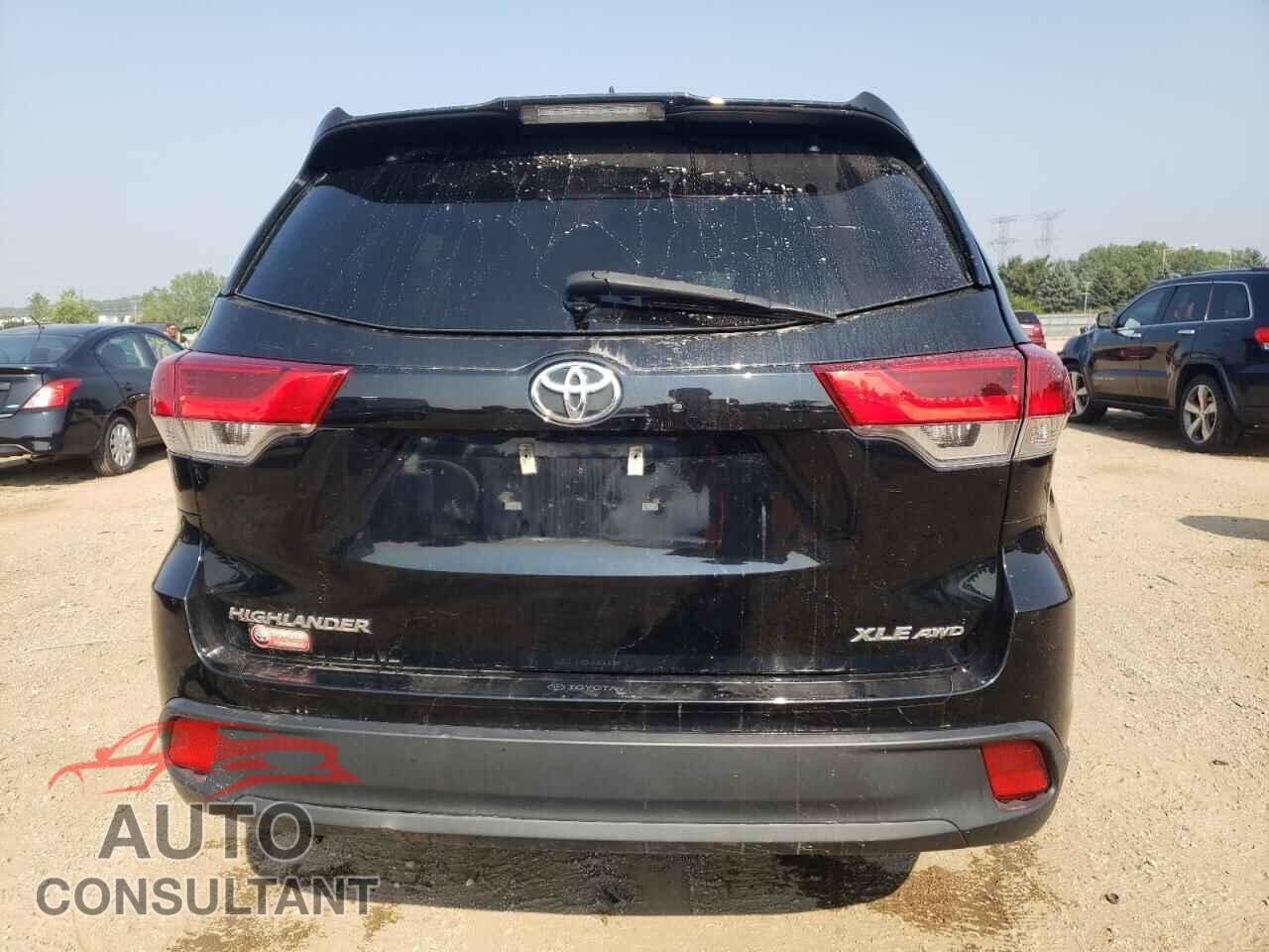 TOYOTA HIGHLANDER 2019 - 5TDJZRFH4KS612262