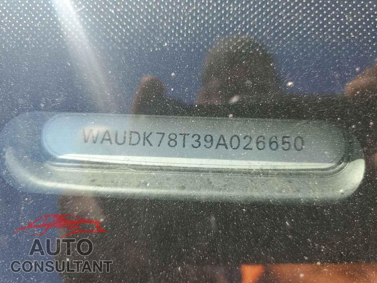 AUDI A5 2009 - WAUDK78T39A026650