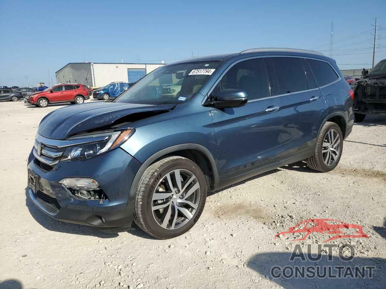 HONDA PILOT 2016 - 5FNYF6H92GB011391