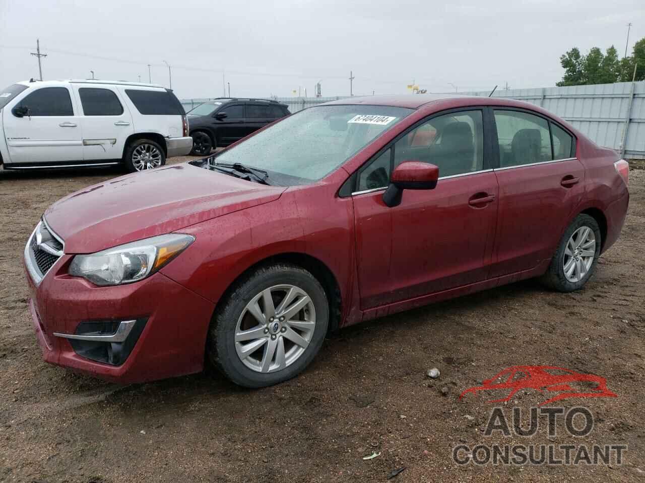 SUBARU IMPREZA 2016 - JF1GJAB69GH013074