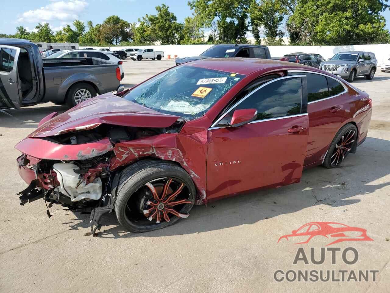 CHEVROLET MALIBU 2017 - 1G1ZE5ST2HF247034