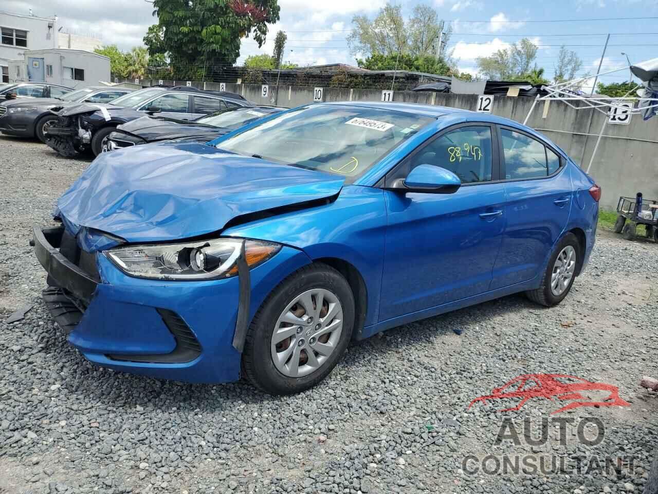 HYUNDAI ELANTRA 2017 - KMHD74LF2HU370760