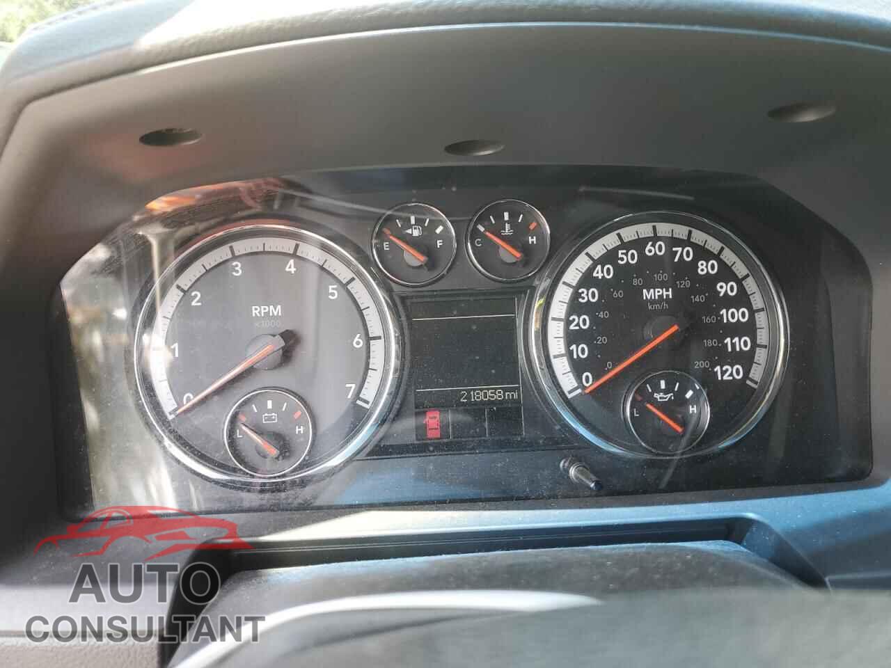 DODGE RAM 1500 2012 - 1C6RD7NT8CS229694