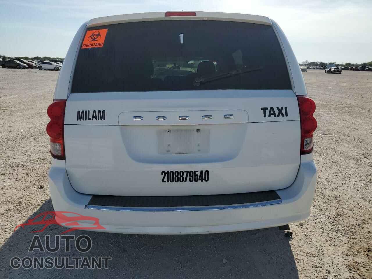DODGE CARAVAN 2011 - 2D4RN4DG7BR700505
