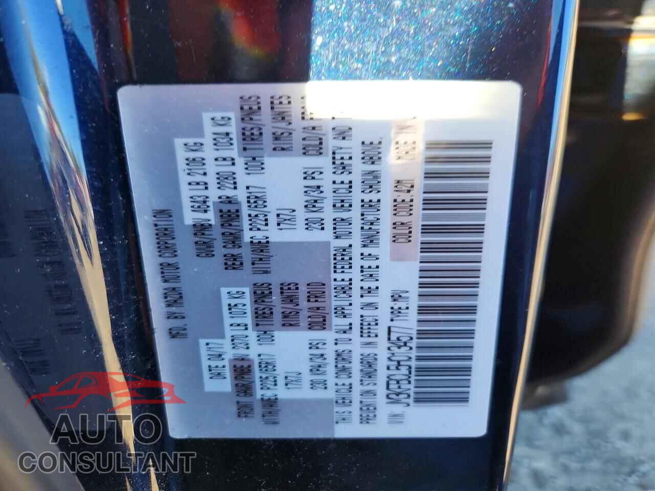MAZDA CX-5 2017 - JM3KFBCL5H0134577