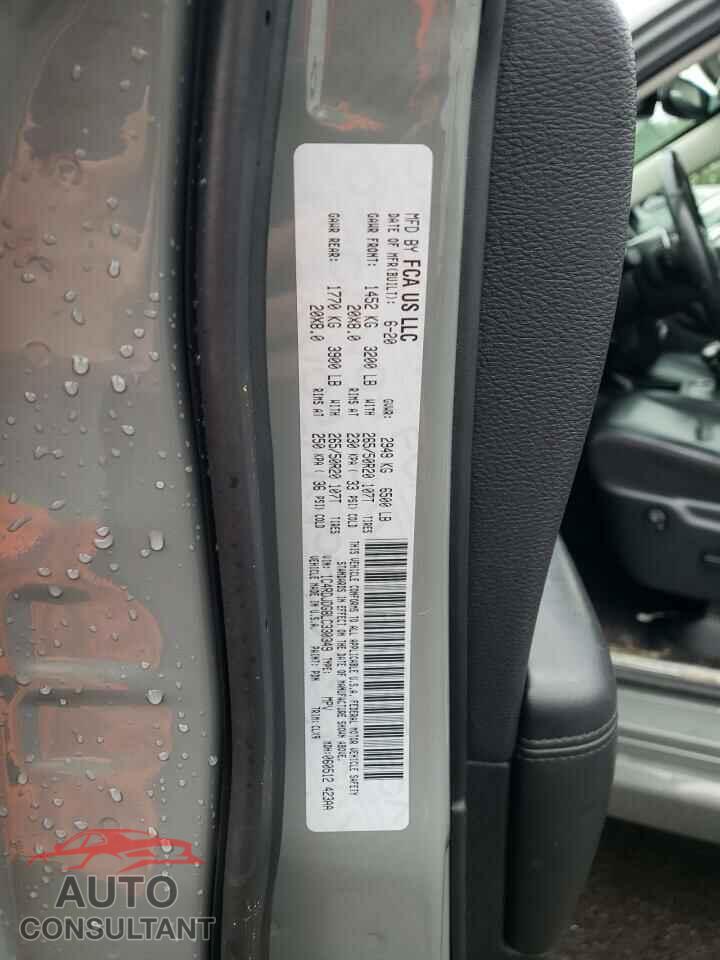 DODGE DURANGO 2020 - 1C4RDJDG8LC330349
