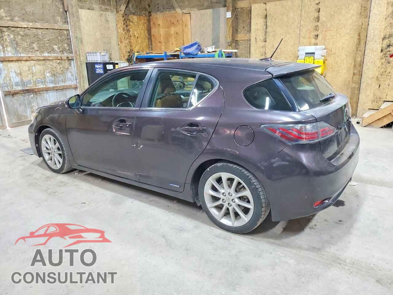 LEXUS CT 200 2012 - JTHKD5BH8C2073489