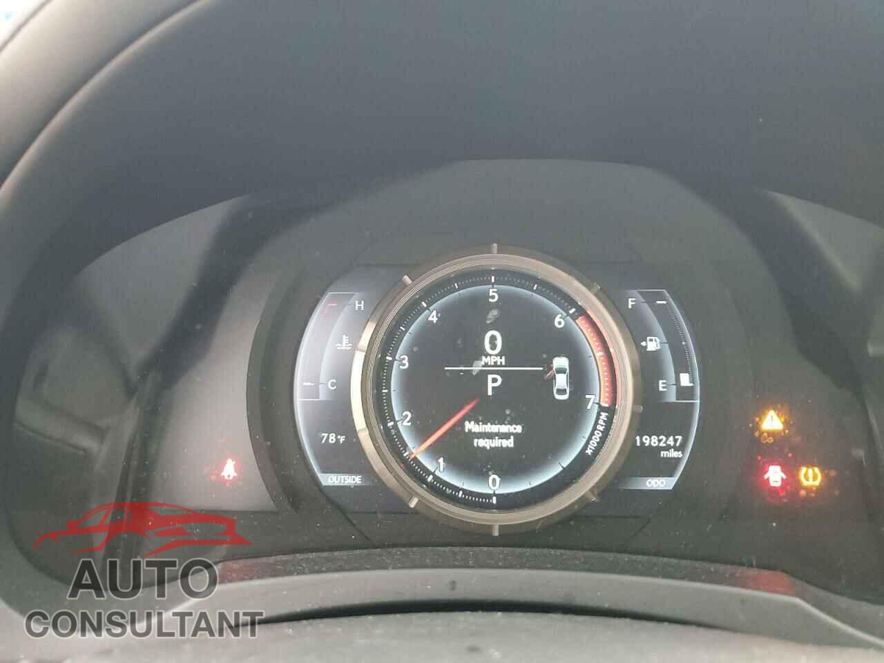 LEXUS IS 2016 - JTHBA1D20G5029338