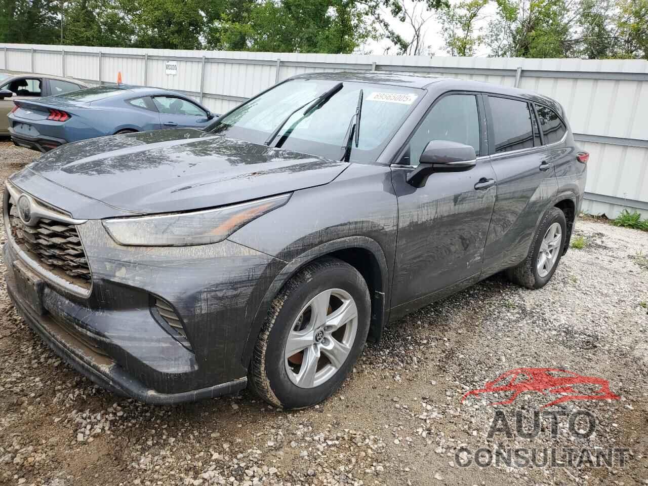 TOYOTA HIGHLANDER 2023 - 5TDKDRAH1PS512542