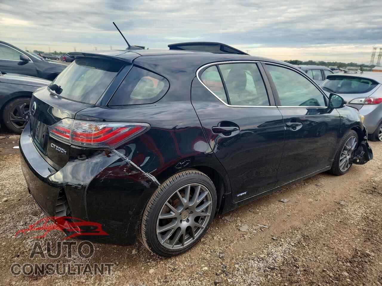 LEXUS CT 200 2012 - JTHKD5BH2C2116837
