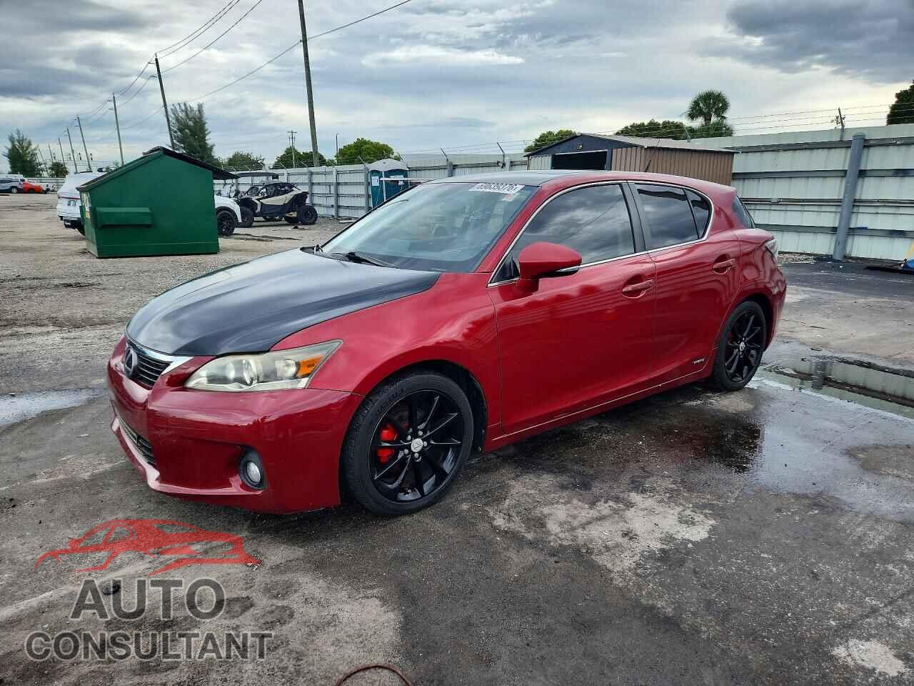 LEXUS CT 200 2013 - JTHKD5BH9D2153935