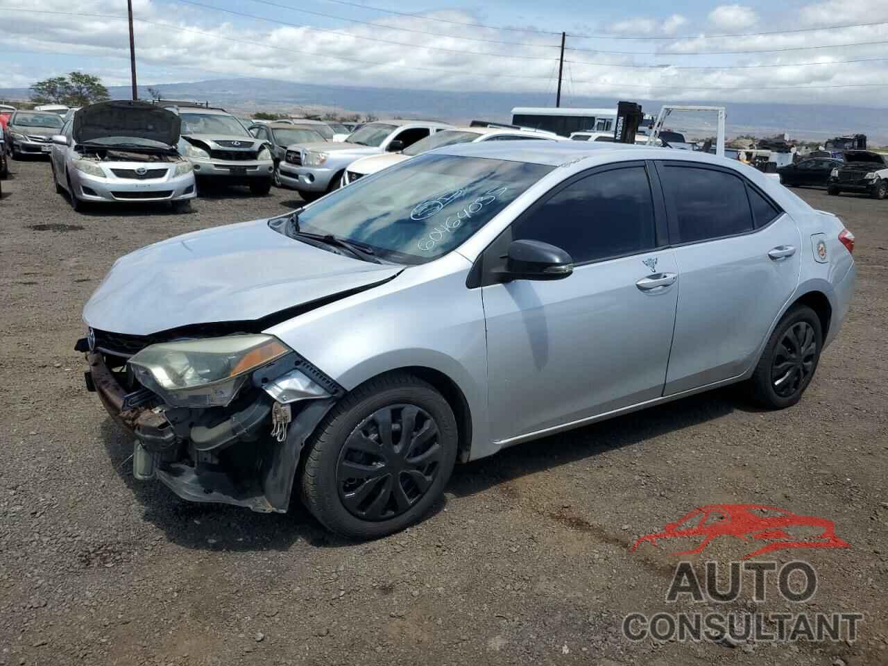 TOYOTA COROLLA 2014 - 5YFBURHE8EP056718