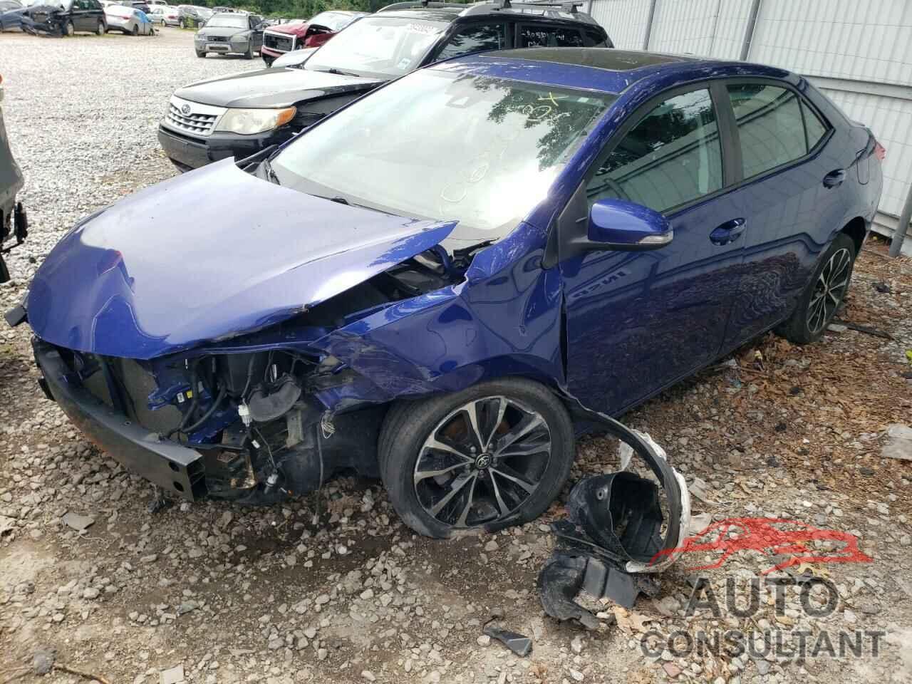 TOYOTA COROLLA 2019 - 2T1BURHE2KC174159