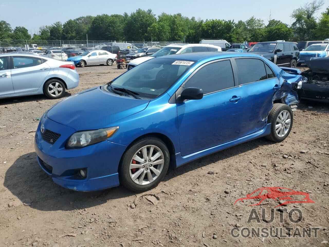 TOYOTA COROLLA 2010 - 2T1BU4EE3AC496153