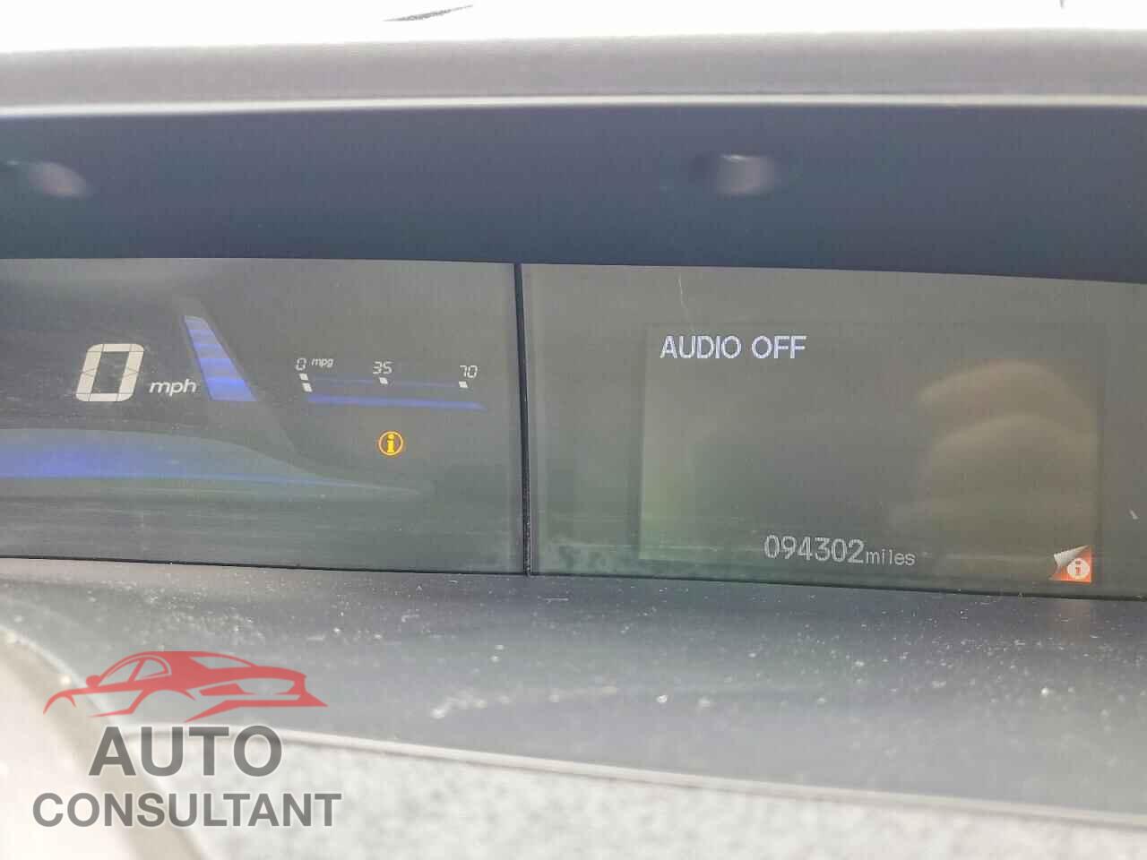 HONDA CIVIC 2012 - 2HGFB2F54CH567056