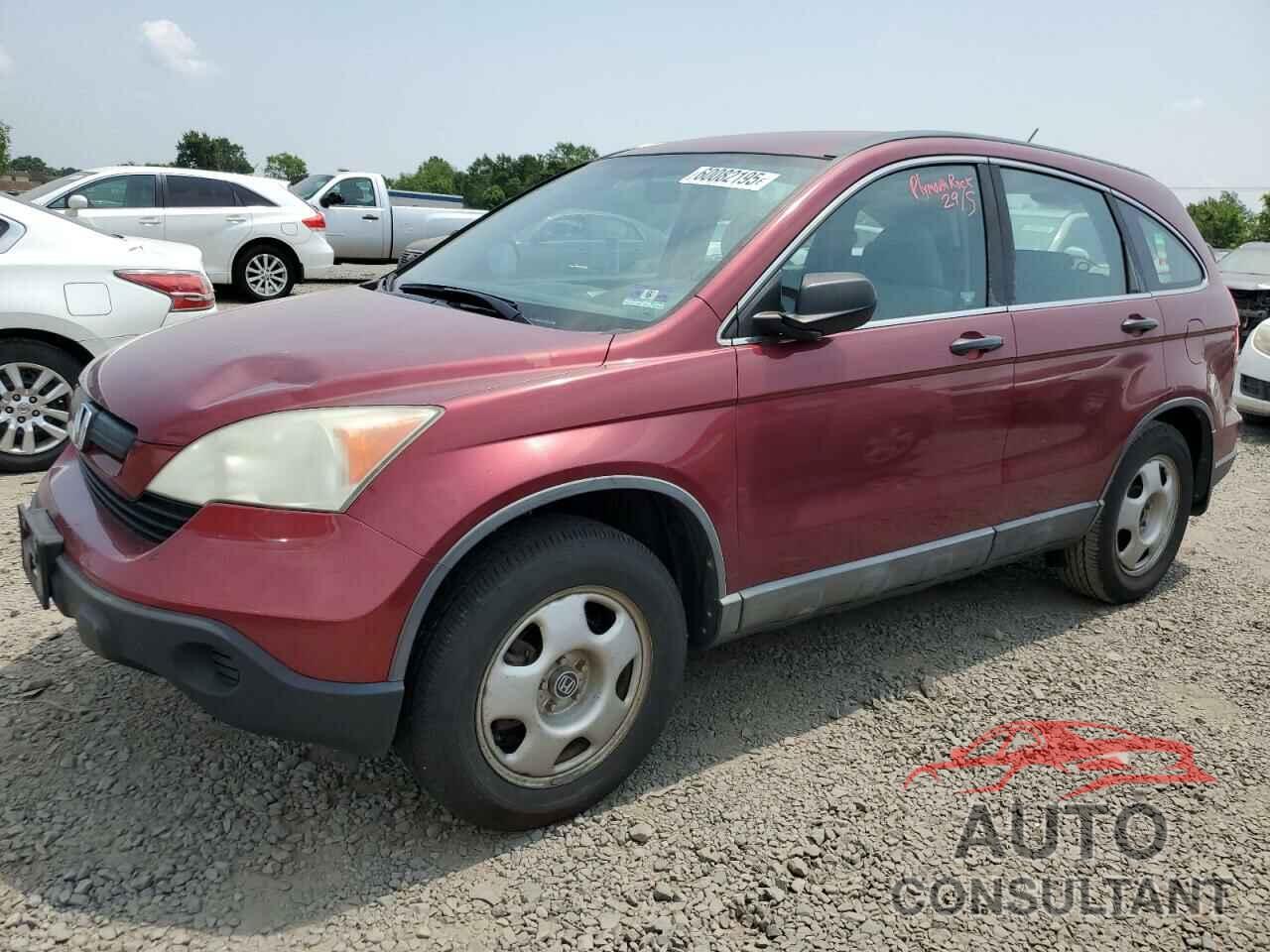HONDA CRV 2009 - 5J6RE48329L050435