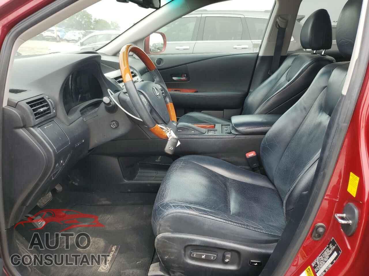 LEXUS RX350 2010 - 2T2BK1BA6AC020108