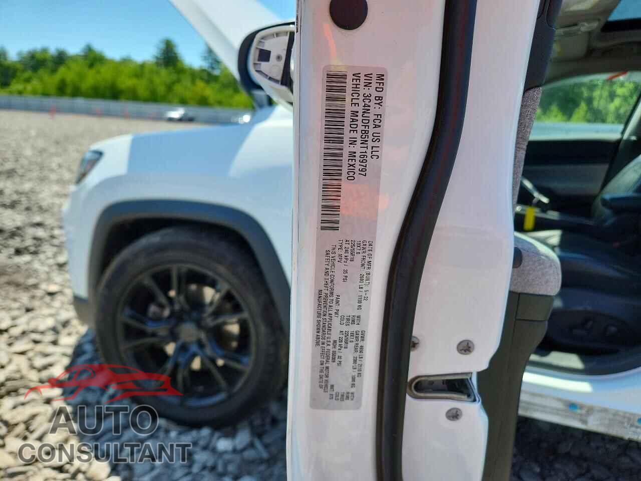 JEEP COMPASS 2022 - 3C4NJDFB5NT169797