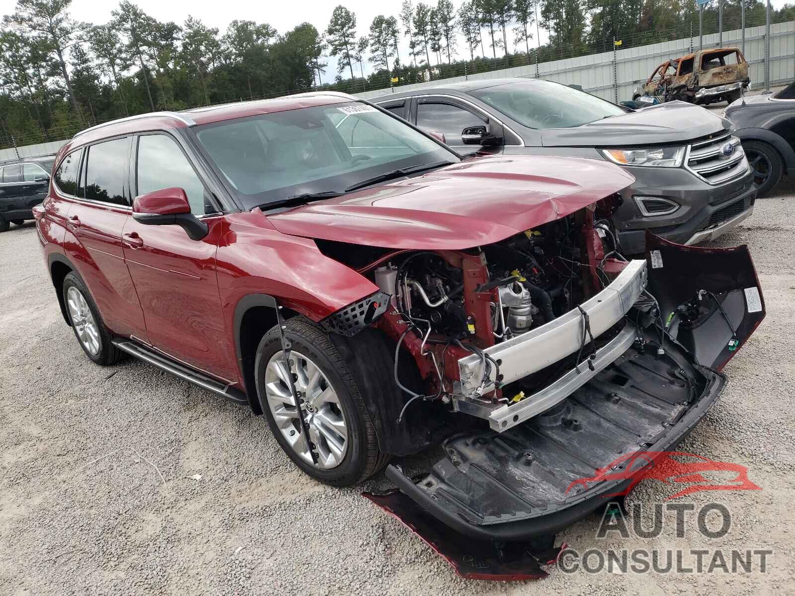 TOYOTA HIGHLANDER 2021 - 5TDDZRBH0MS073757