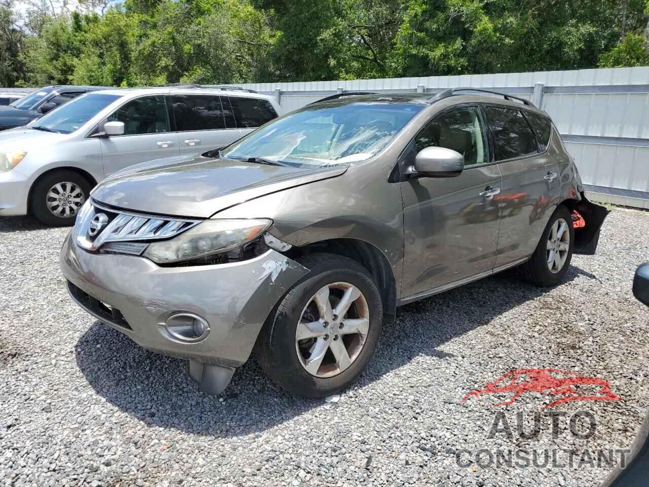 NISSAN MURANO 2009 - JN8AZ18U69W019318