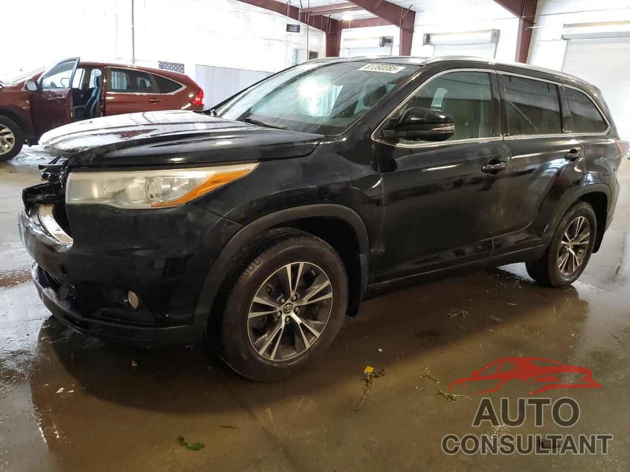 TOYOTA HIGHLANDER 2016 - 5TDJKRFH6GS284838