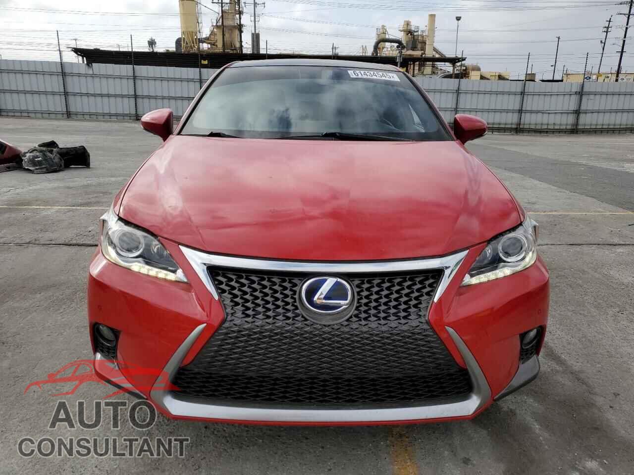 LEXUS CT 200 2014 - JTHKD5BH4E2181336
