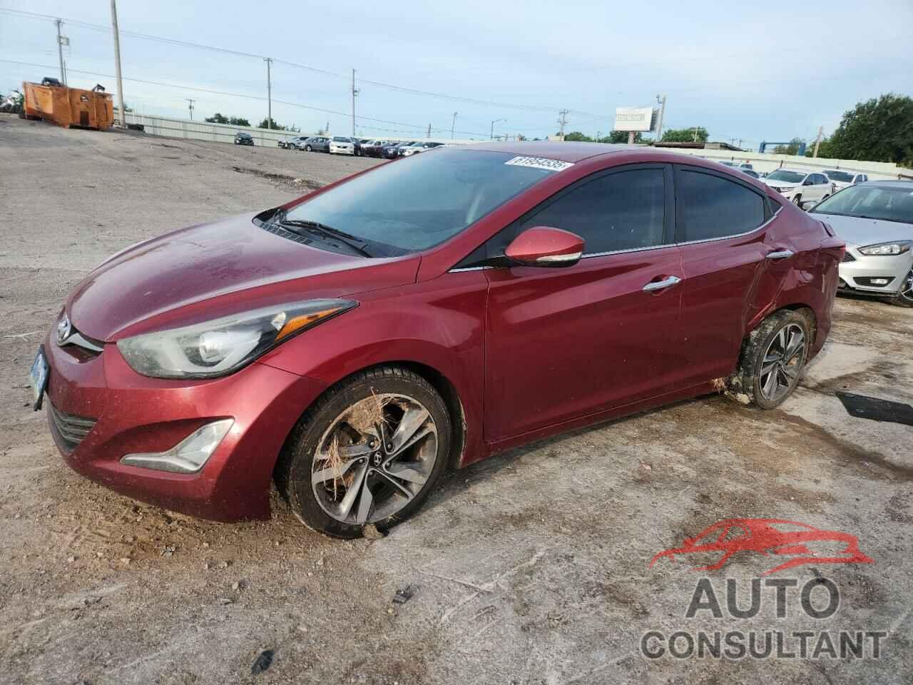 HYUNDAI ELANTRA 2014 - 5NPDH4AE8EH465261
