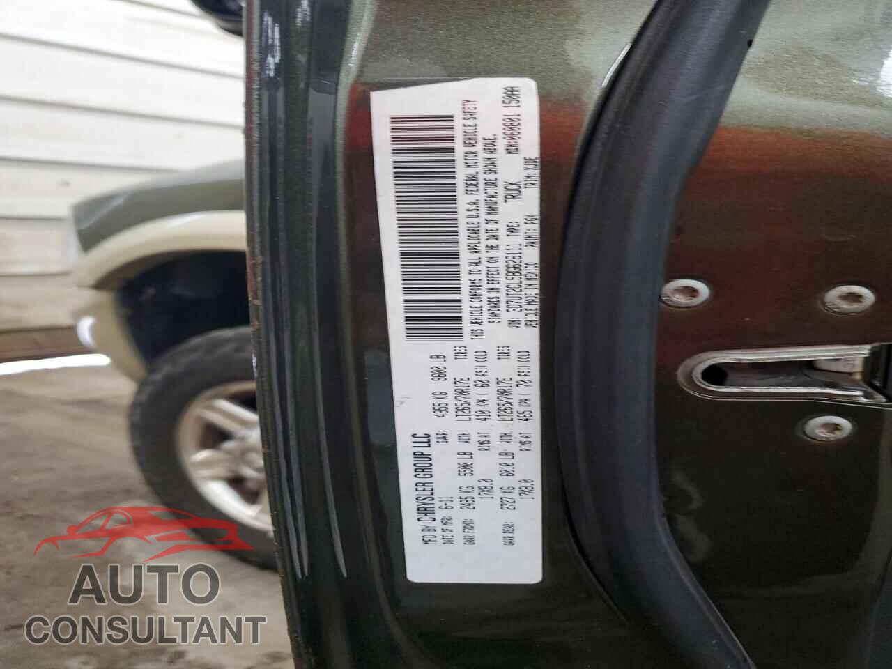 DODGE RAM 2500 2011 - 3D7UT2CL5BG626111