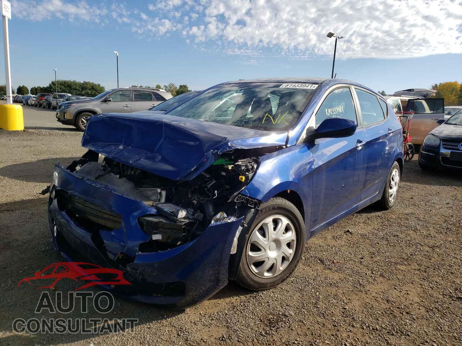 HYUNDAI ACCENT 2017 - KMHCT5AE3HU341369