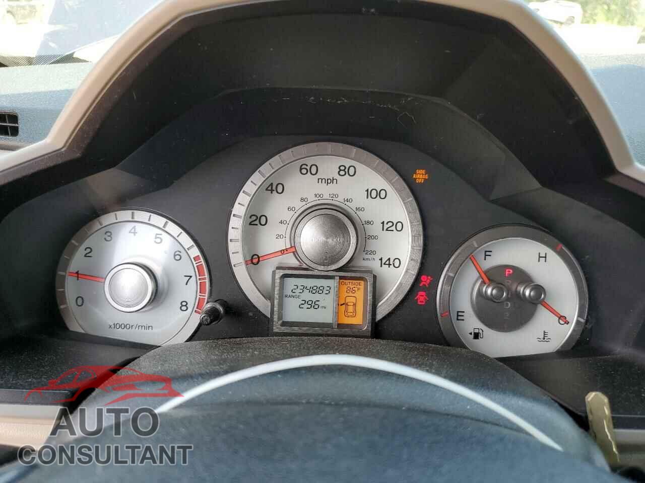 HONDA PILOT 2009 - 5FNYF48699B012938