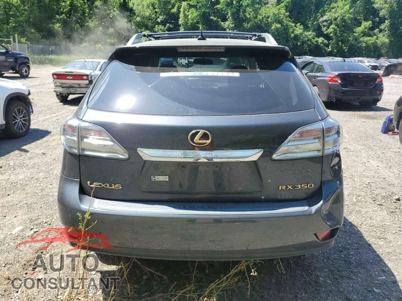LEXUS RX350 2010 - 2T2BK1BA1AC078529