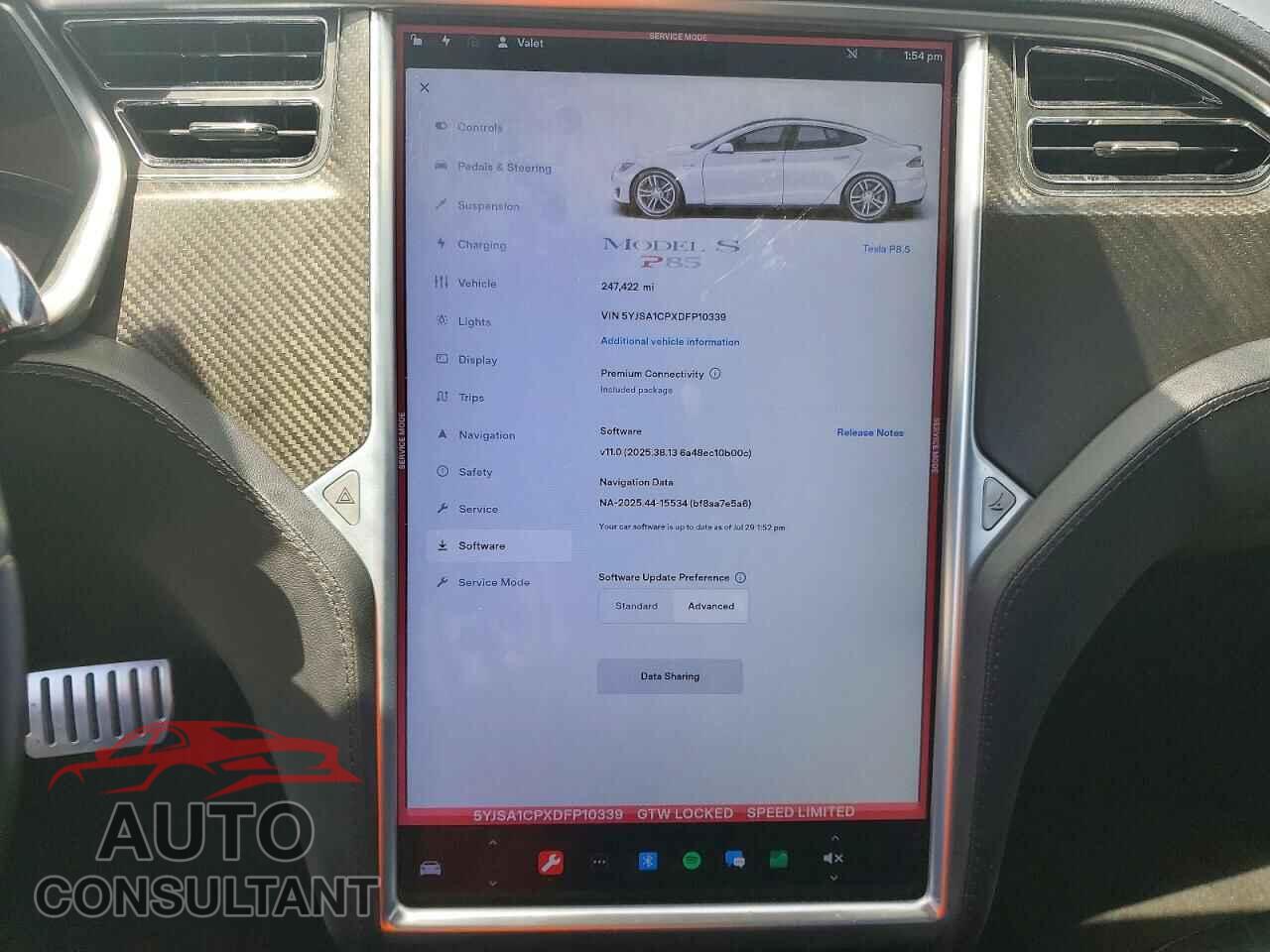 TESLA MODEL S 2013 - 5YJSA1CPXDFP10339