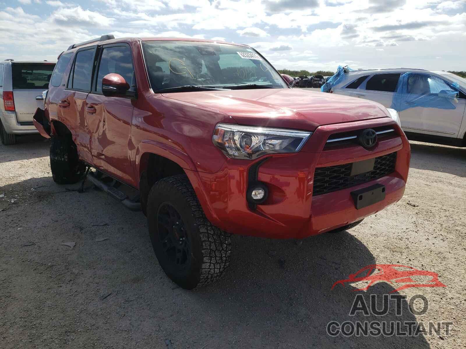 TOYOTA 4RUNNER 2021 - JTENU5JRXM5872422