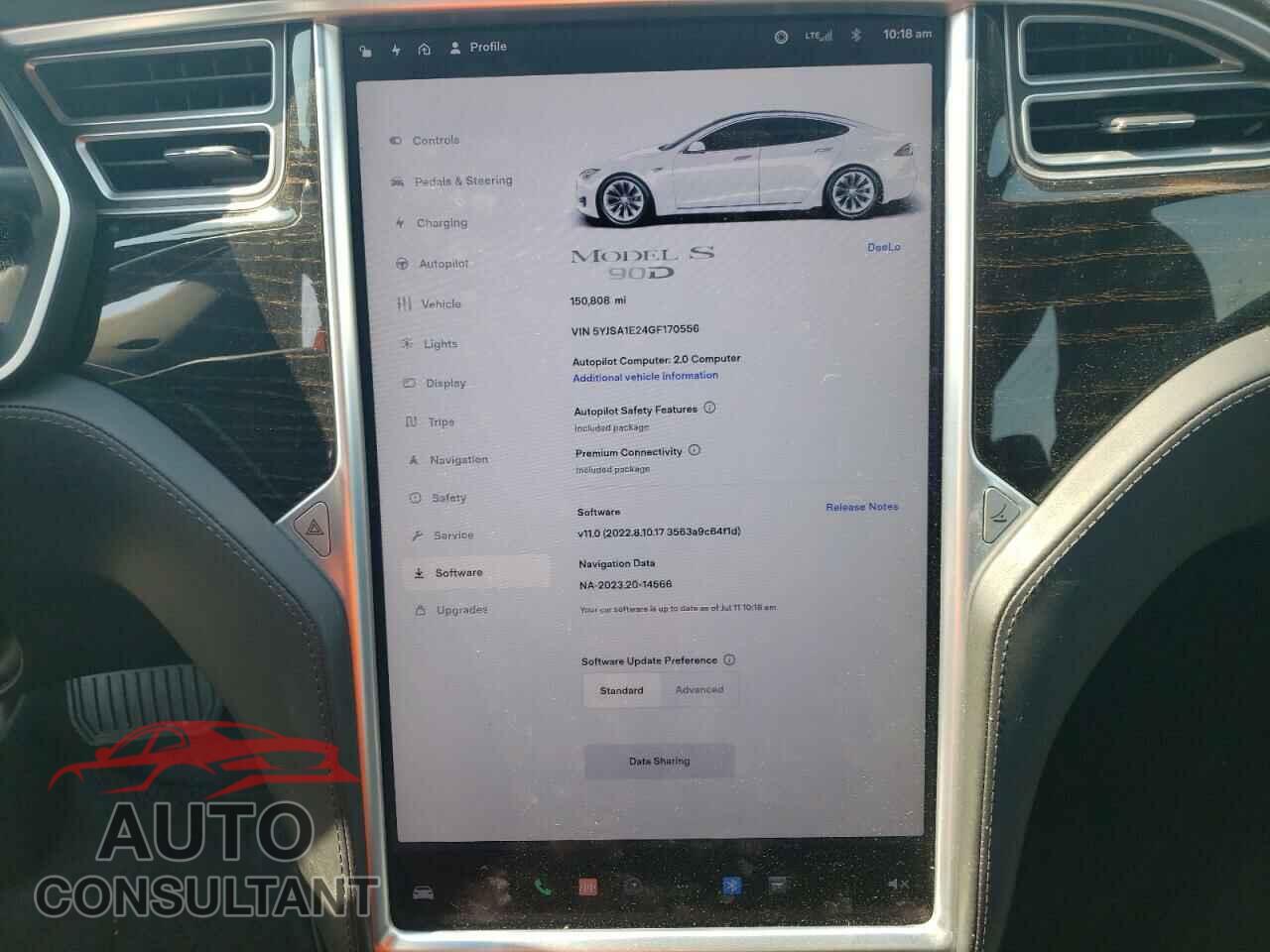 TESLA MODEL S 2016 - 5YJSA1E24GF170556