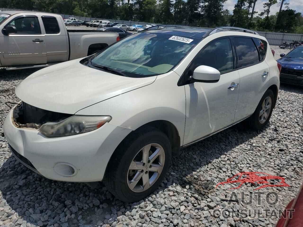 NISSAN MURANO 2010 - JN8AZ1MU6AW017904