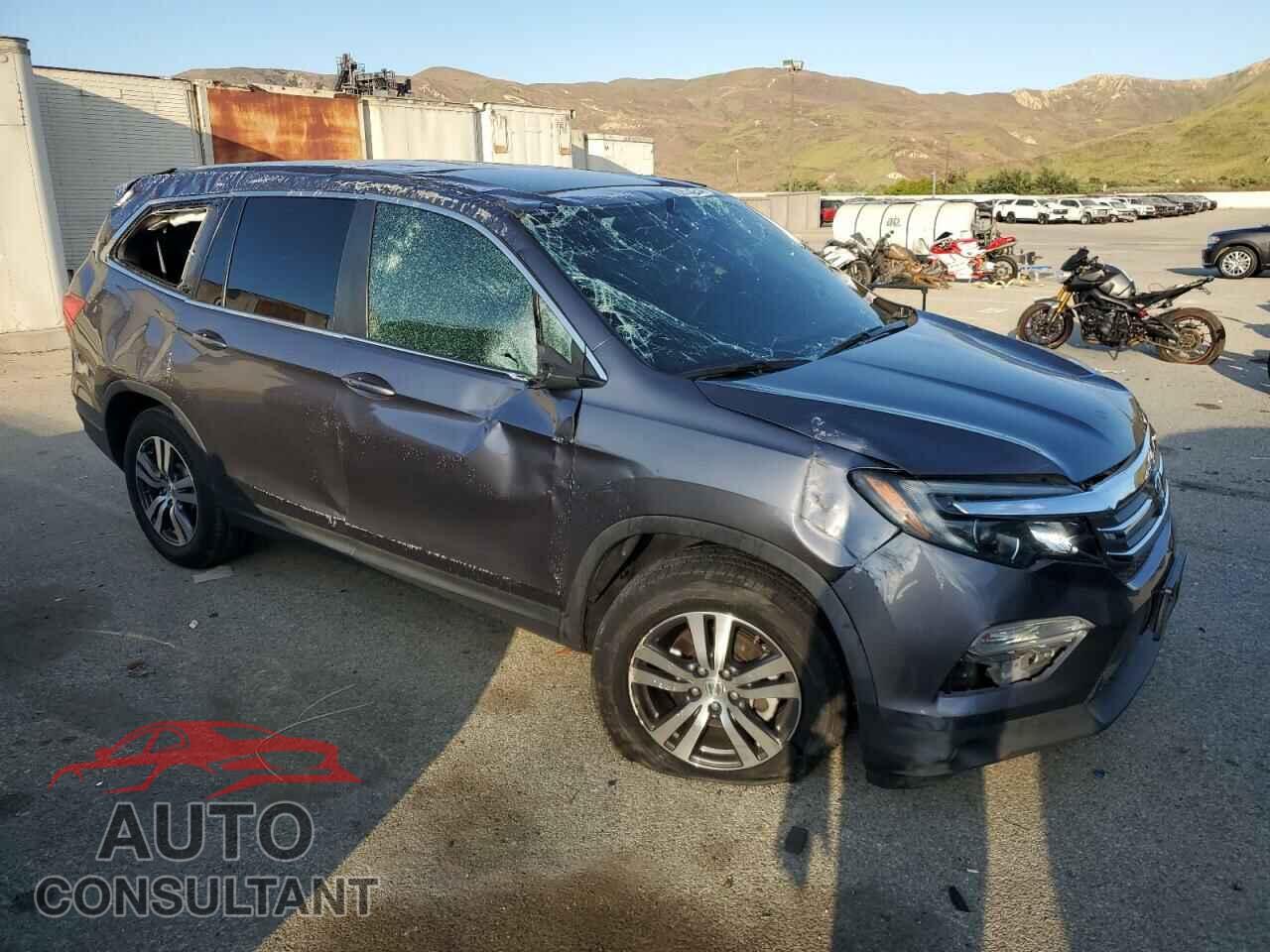 HONDA PILOT 2017 - 5FNYF5H56HB035783